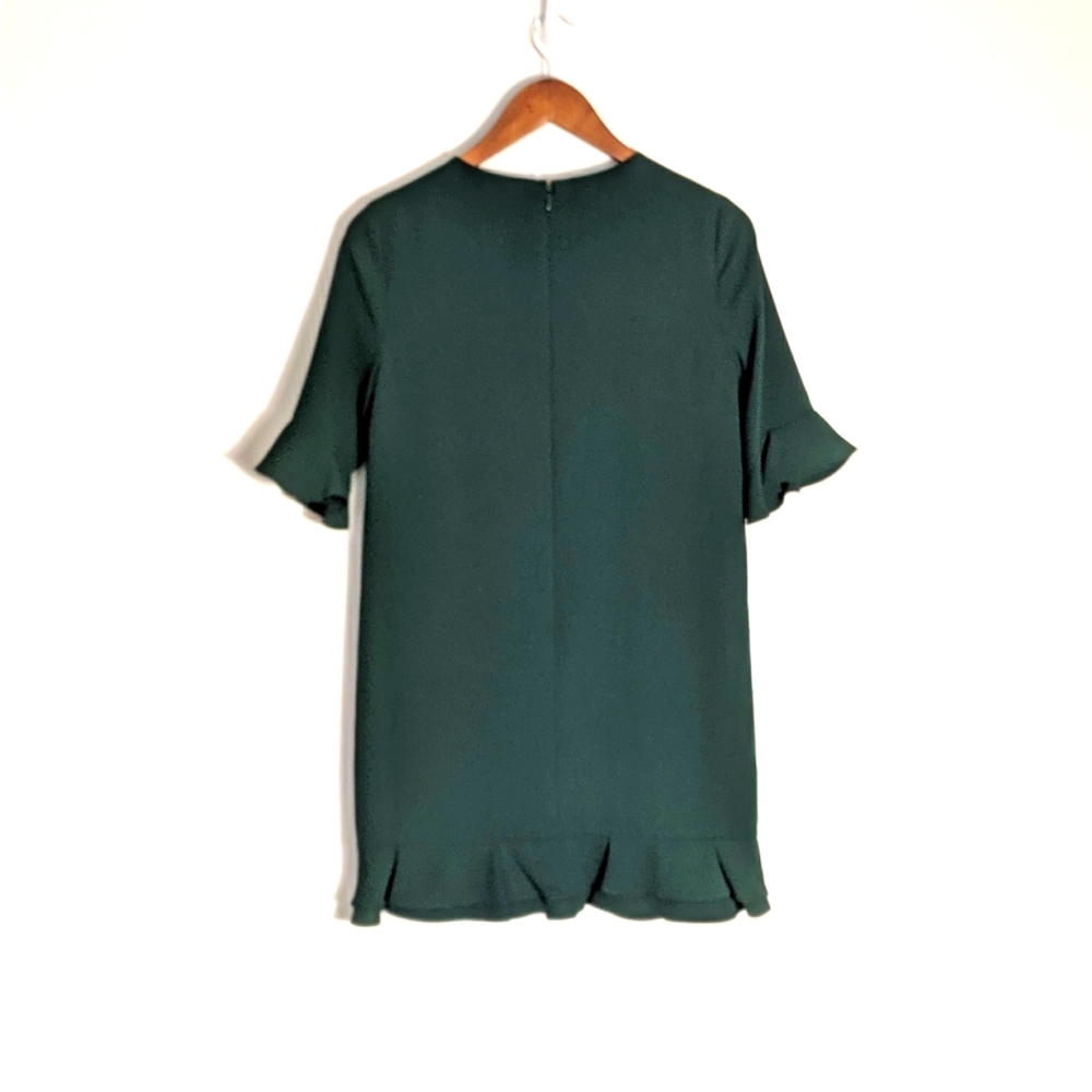 Cece by Cynthia Steffe Flared Sleeve Ruffle Hem 2P - Picture 2 of 8